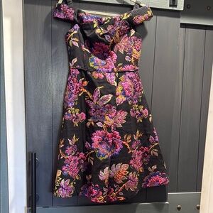 Floral Off-Shoulder Dress